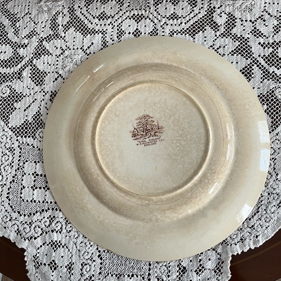 Beautiful Vintage Dinner Plate “Rural England “ W. R. Midwinter Ltd England - Picture 2 of 6